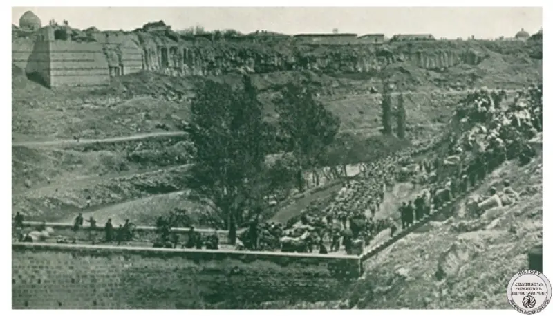 Vardan's regiment leaves for the war camp