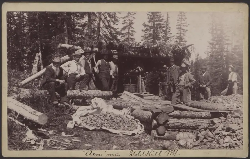 Acme" mine in Gold Hill