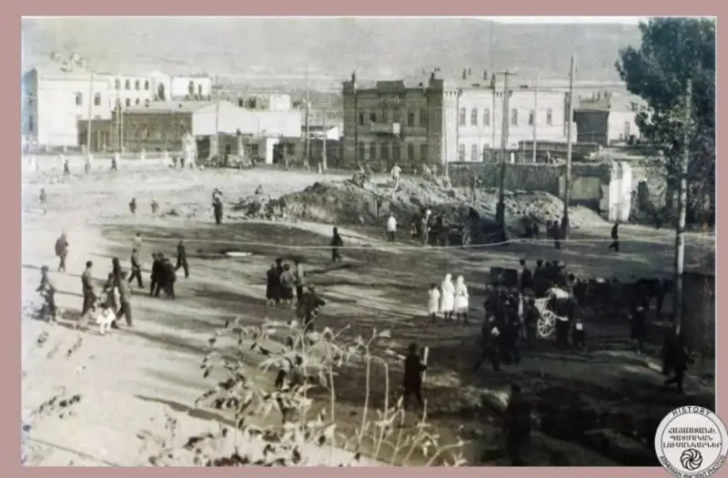 Lenin Square before reconstruction