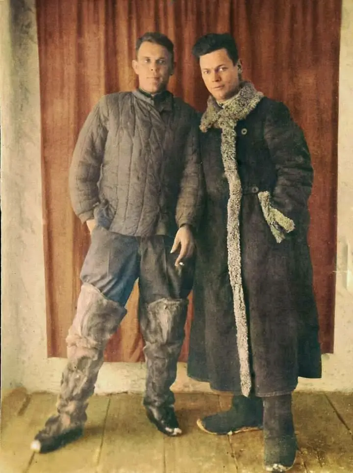 Young people in a village club