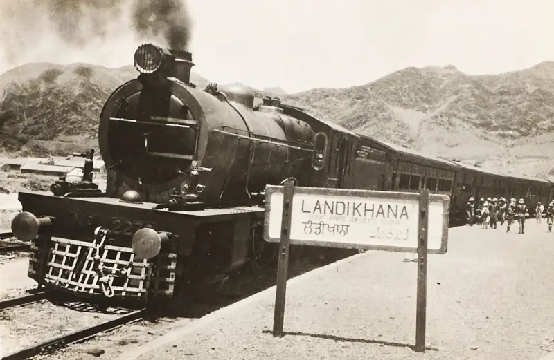 Train at Landi Khana