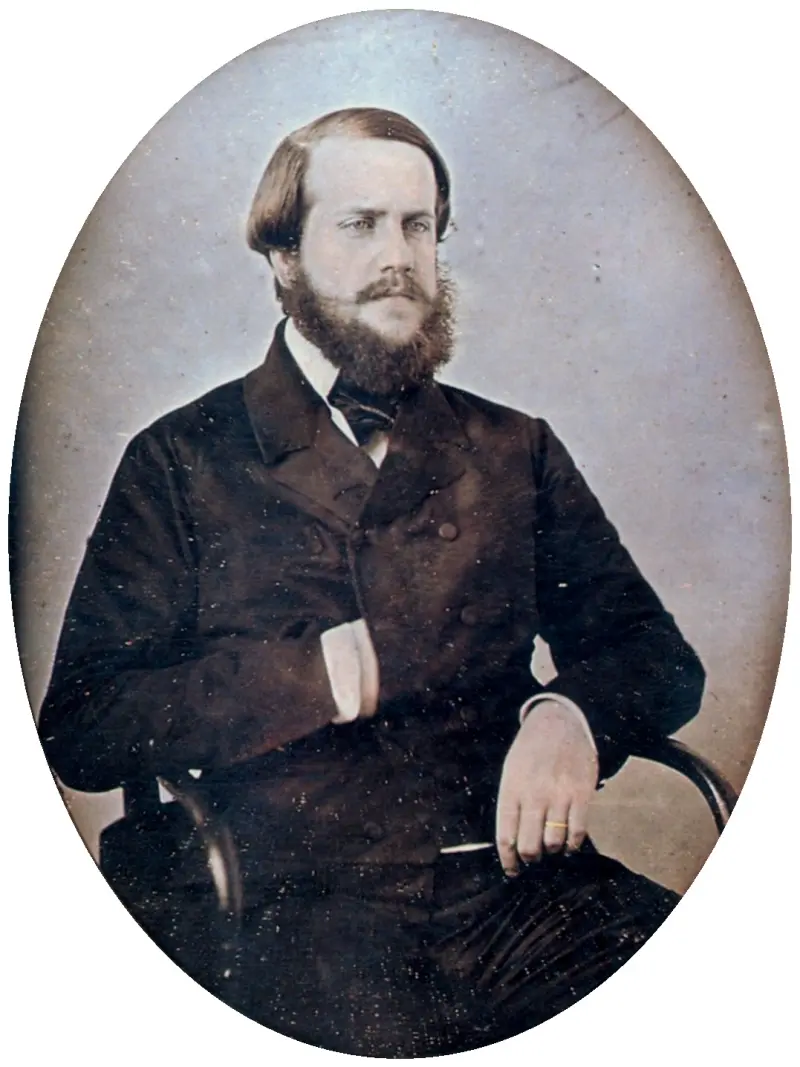 Pedro II around age 25