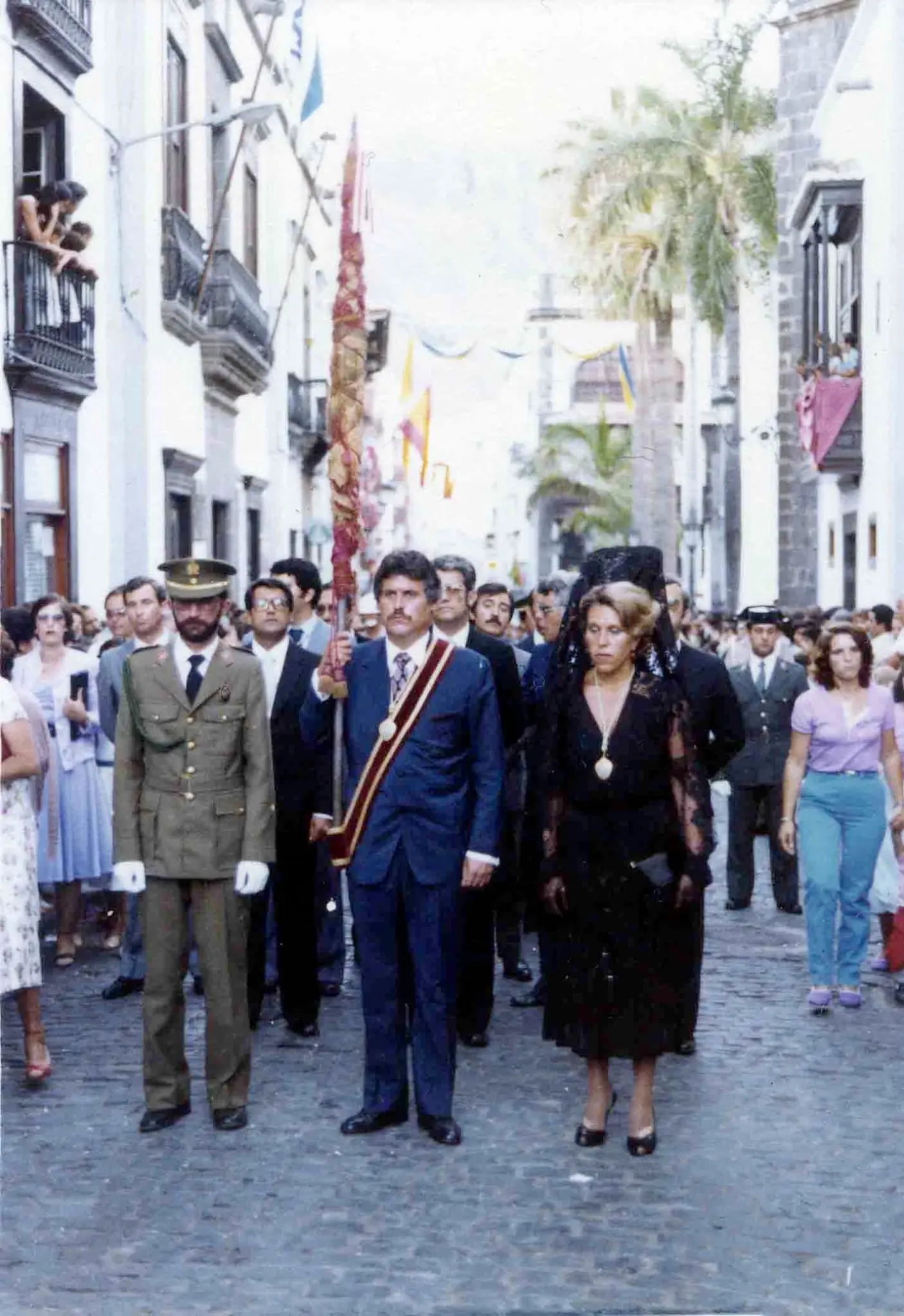 Bajada de La Virgen, 1980