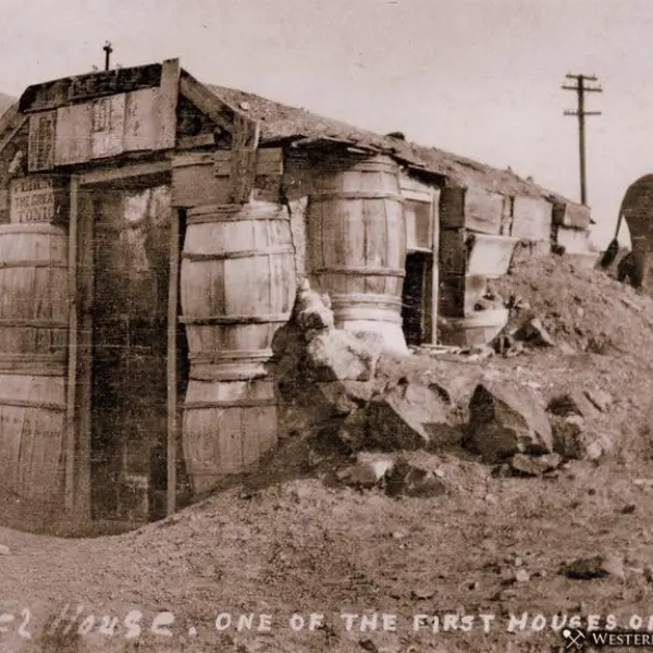A miner's cabin