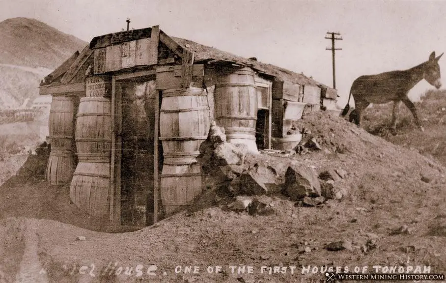 A miner's cabin A miner's cabin