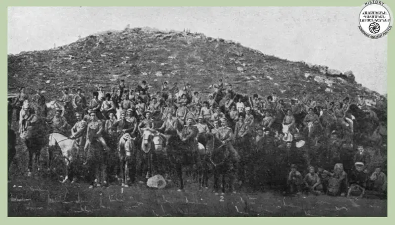L. Tsaturyan's horsemen, Armenian Volunteers