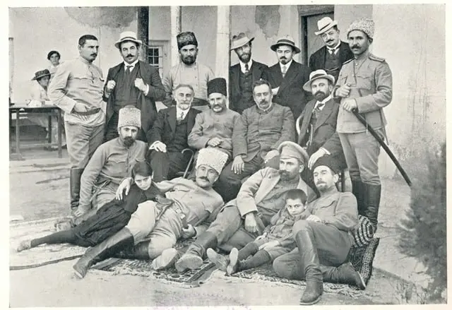 Leaders of Volunteer Regiments 'Armenian Volunteers'