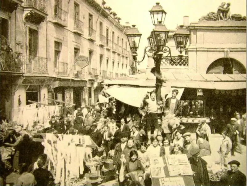 La plaza de San Ildefonso