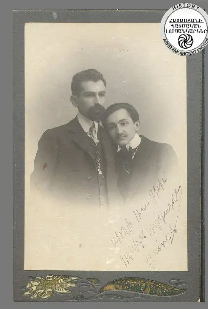 Interior Minister Aram Manukyan with Tradat