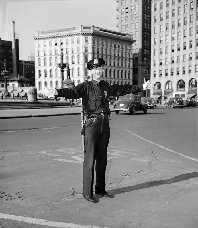 Police officer Harold Olsen