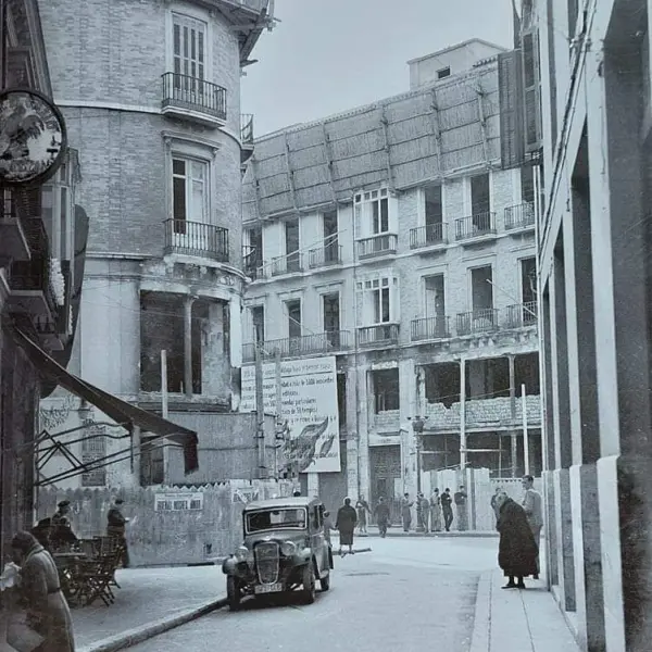 Calle Larios desde calle Salinas.