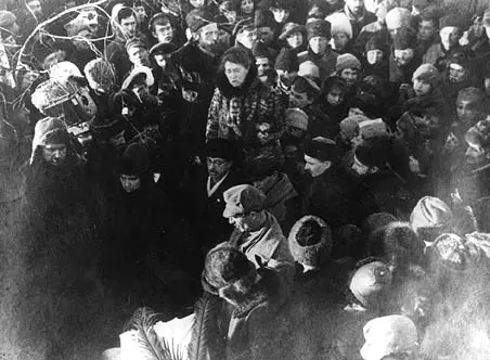 Kropotkin's funeral in Moscow