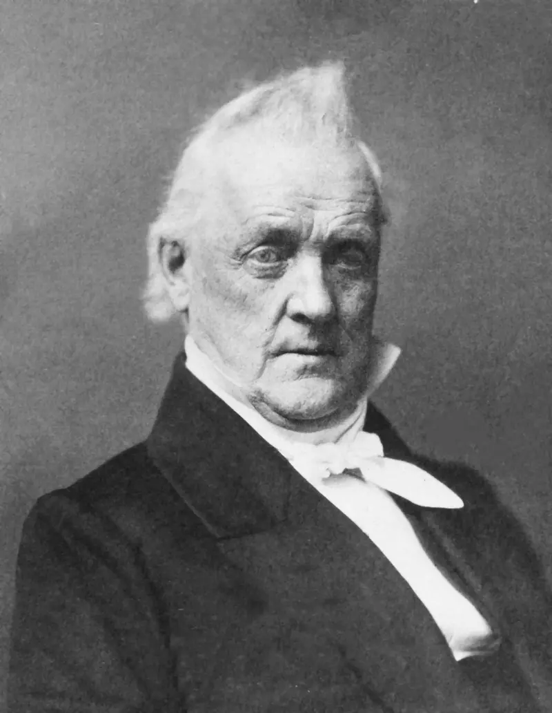 President Buchanan in his later years