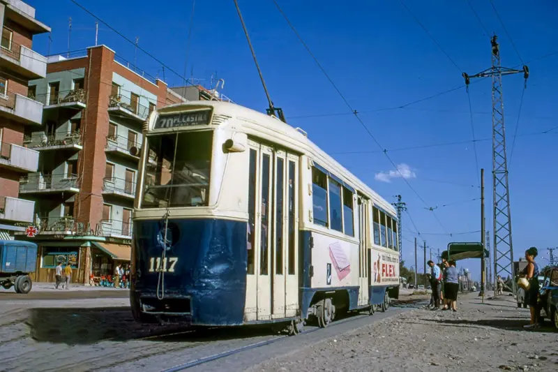 Tranvía de la línea 70