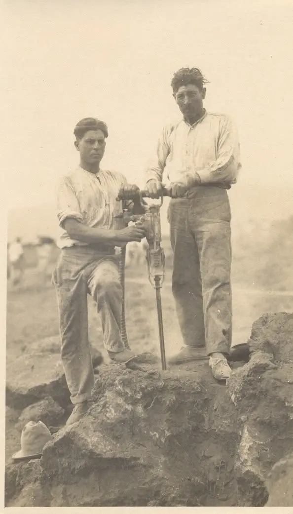 Trabajadores de don Armando Yanes Carrillo.
