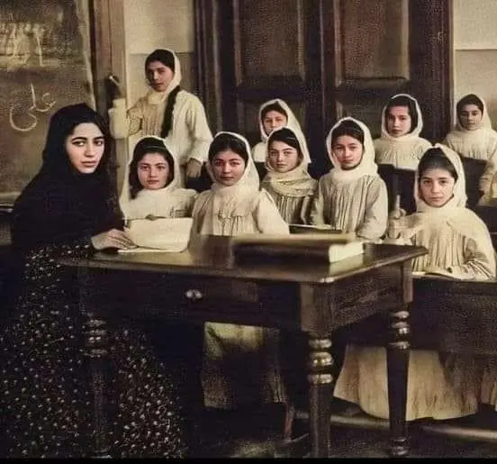 The first school for girls in the East, the first Muslim women's school in the Caucasus