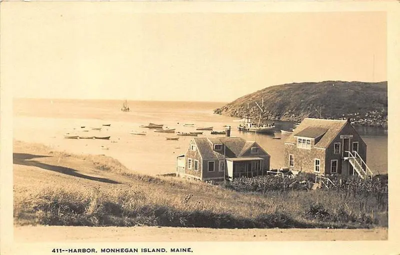 The Harbor at Monhegan Island