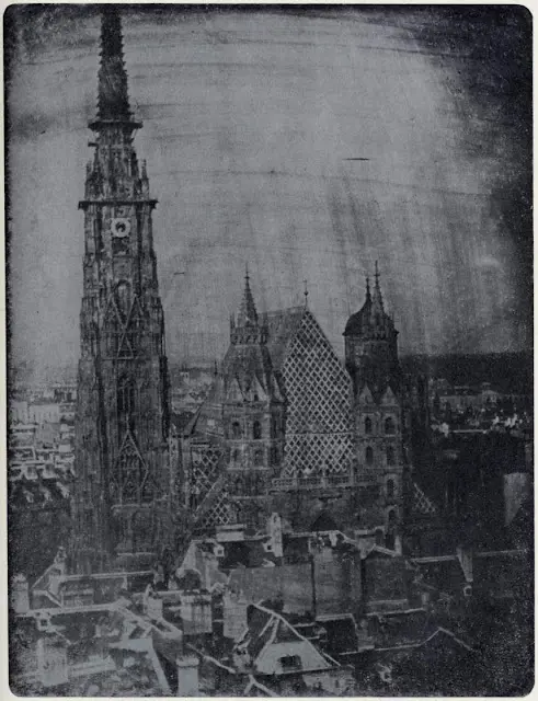 VERY OLD PHOTO OF VIENNA CATHEDRAL