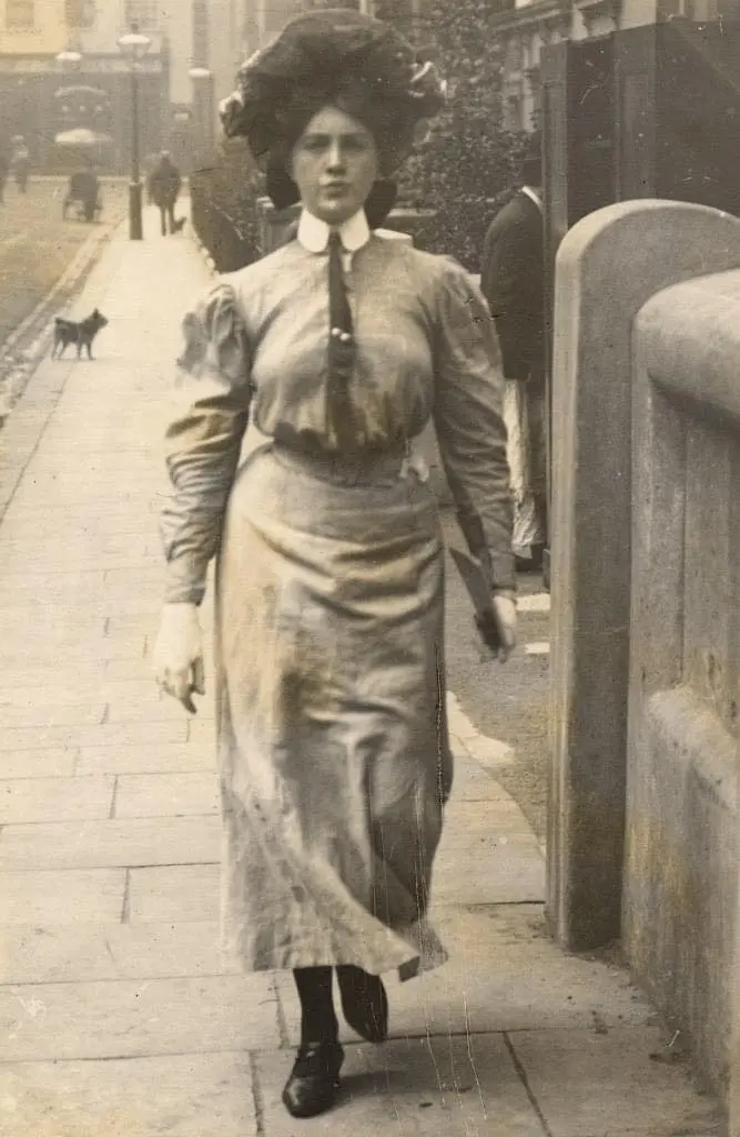 Woman walking
