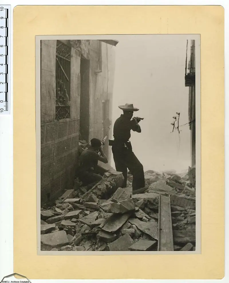 Toledo en plena Guerra Civil.