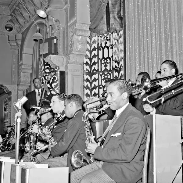 The band at the Savoy Ballroom
