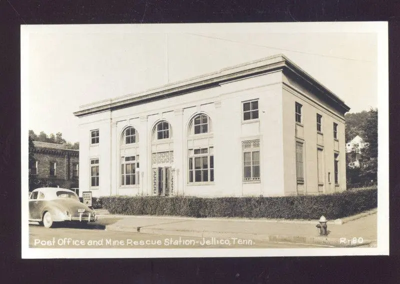 Jellico Tenn Post Office & Mine Rescue Station.