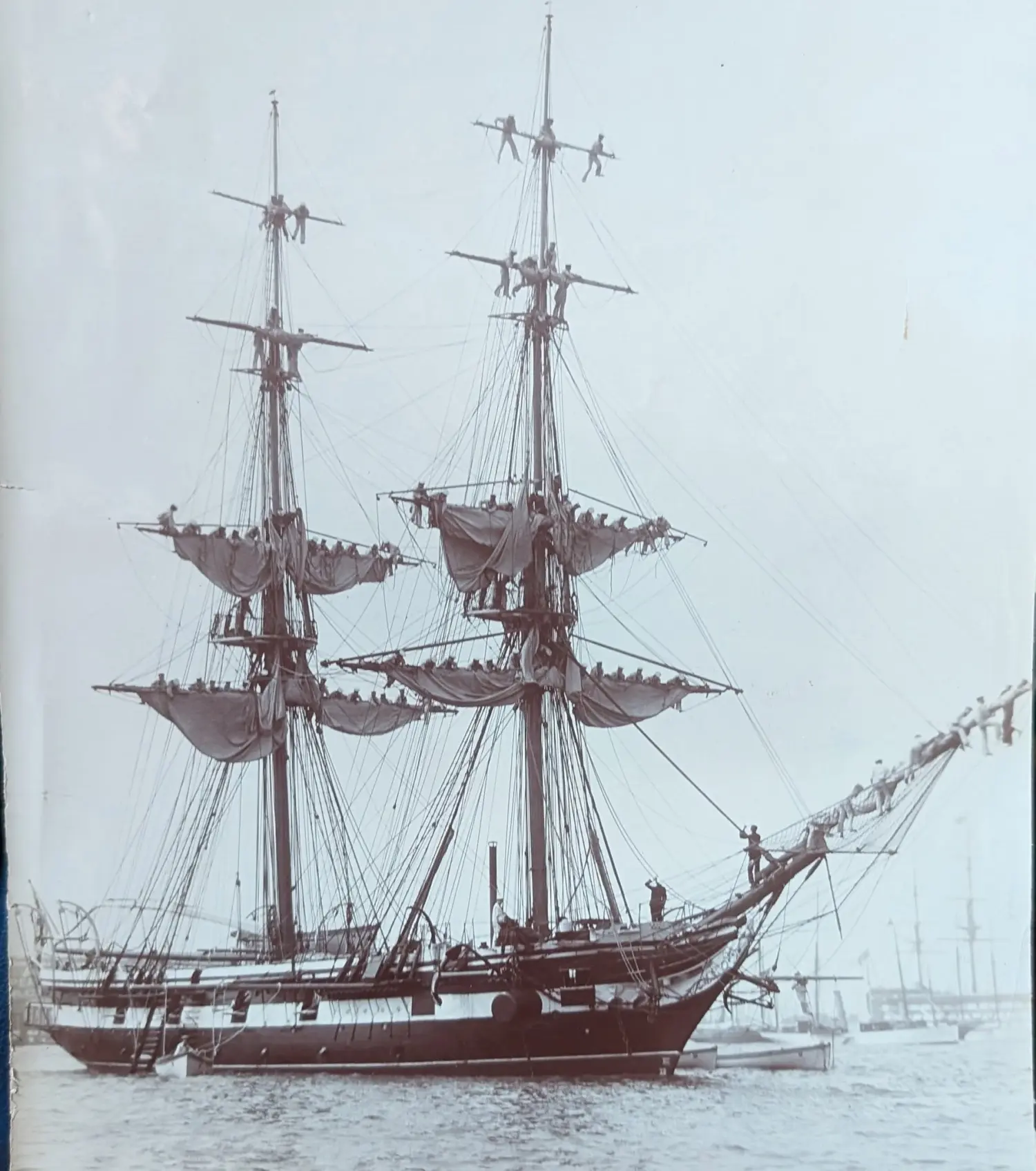 Royal Navy sail training