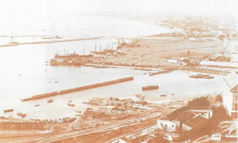 La tierra avanza y se adentra en el mar