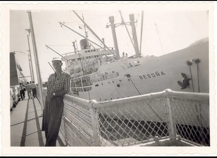 El trasatlántico Begoña