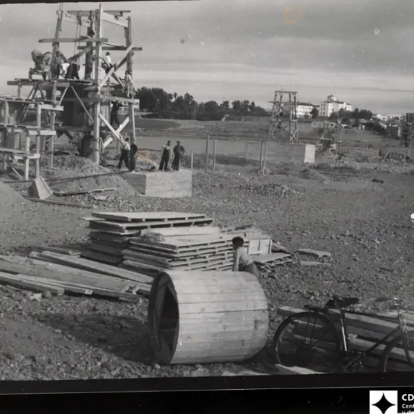 Construcción del nuevo puente