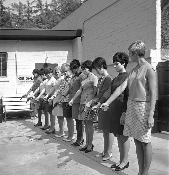 Training Gun Skills by Los Angeles Police Officers