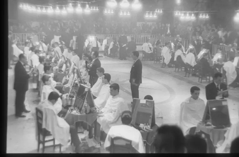 Campeonato de corte de pelo a navaja