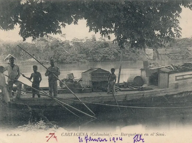 Barquetona en el Sinú