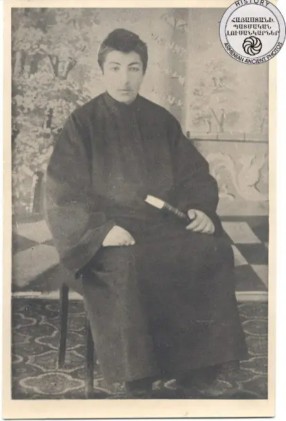 Avetik Isahakyan is a student of Etchmiadzin Seminary