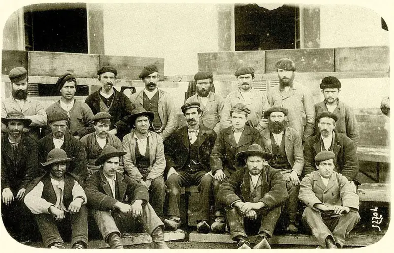 Trabajadores de la Fábrica de Armas