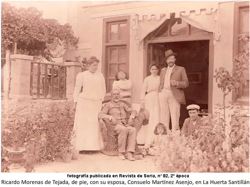 Ricardo Morenas de Tejada con su esposa.