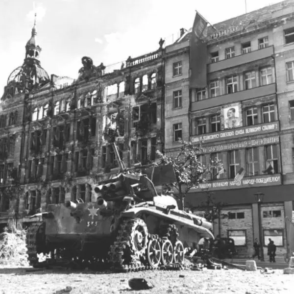 A destroyed Borgward IV 