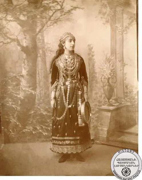 Princess Arghutyan-Dolgorukayan in Theatrical Clothes