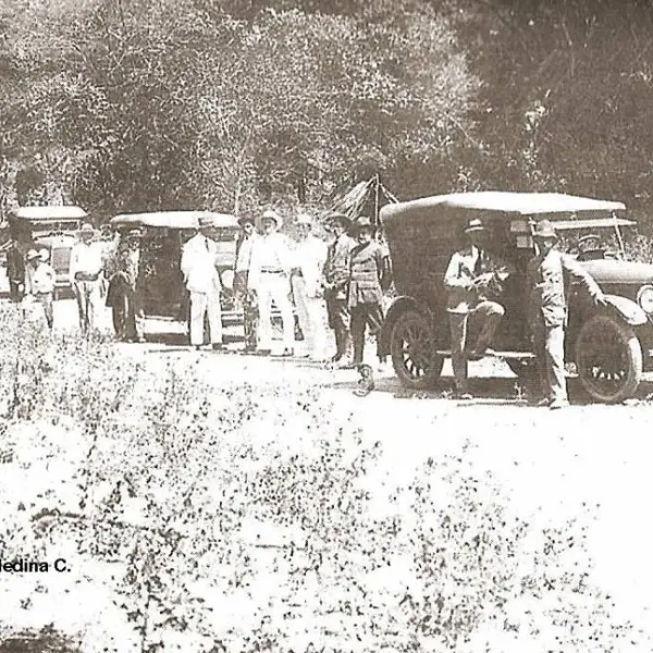 Caravana de vehículos