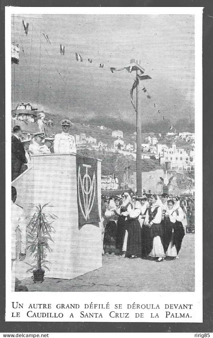 Visita de Franco a La Palma.