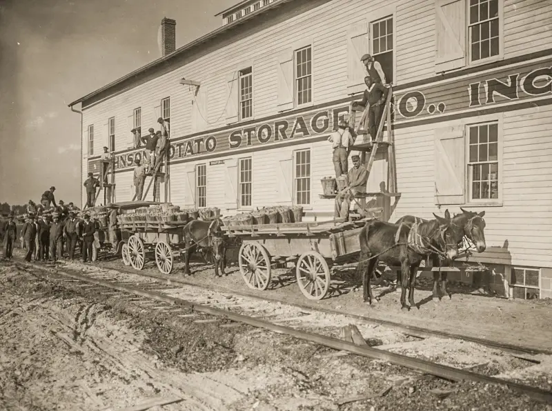 Johnson Seed Potato Storage House