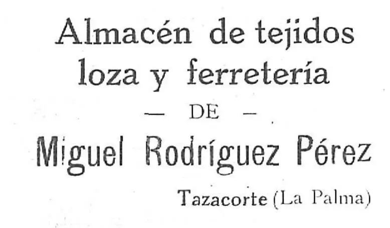 Miguel Rodríguez Pérez.