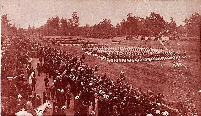 Parada Militar en Santiago 