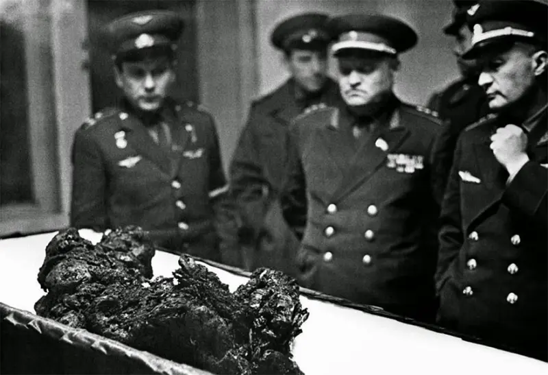 Remains of Cosmonaut Vladimir Komarov