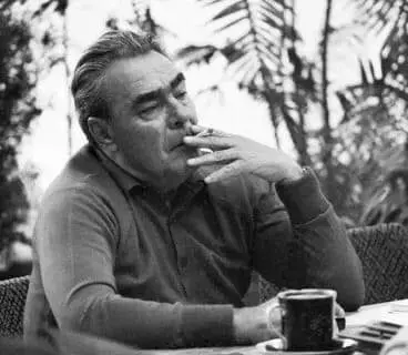 Leonid Ilyich Brezhnev on vacation