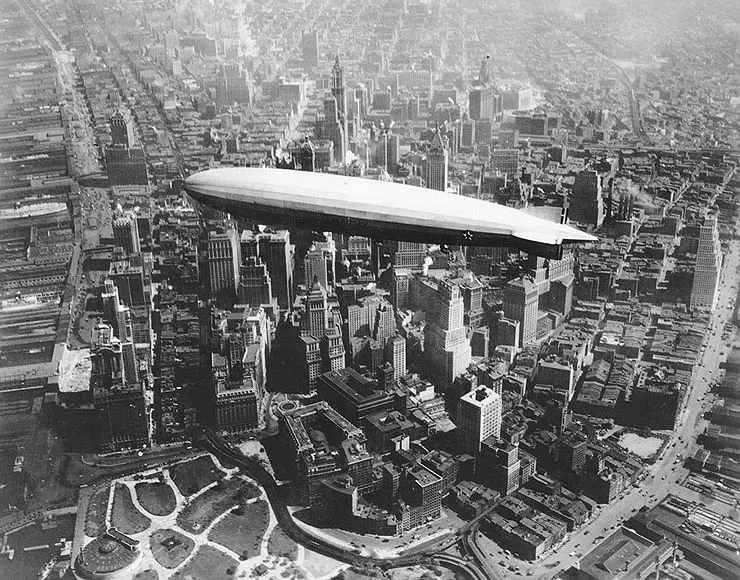 Zeppelin sobre L.A.