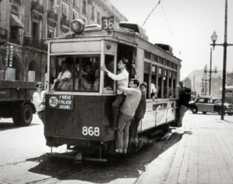 Tranvía en Avda. Isabel II