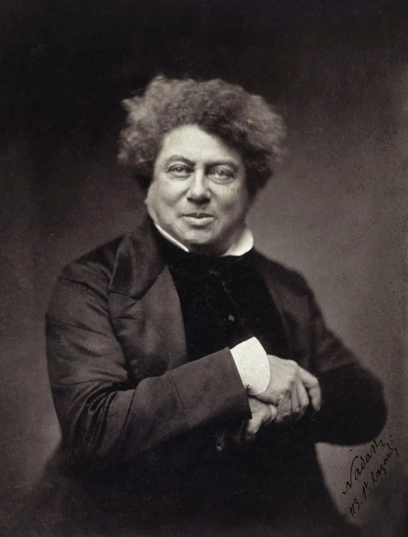 Alexander Dumas père par Nadar
