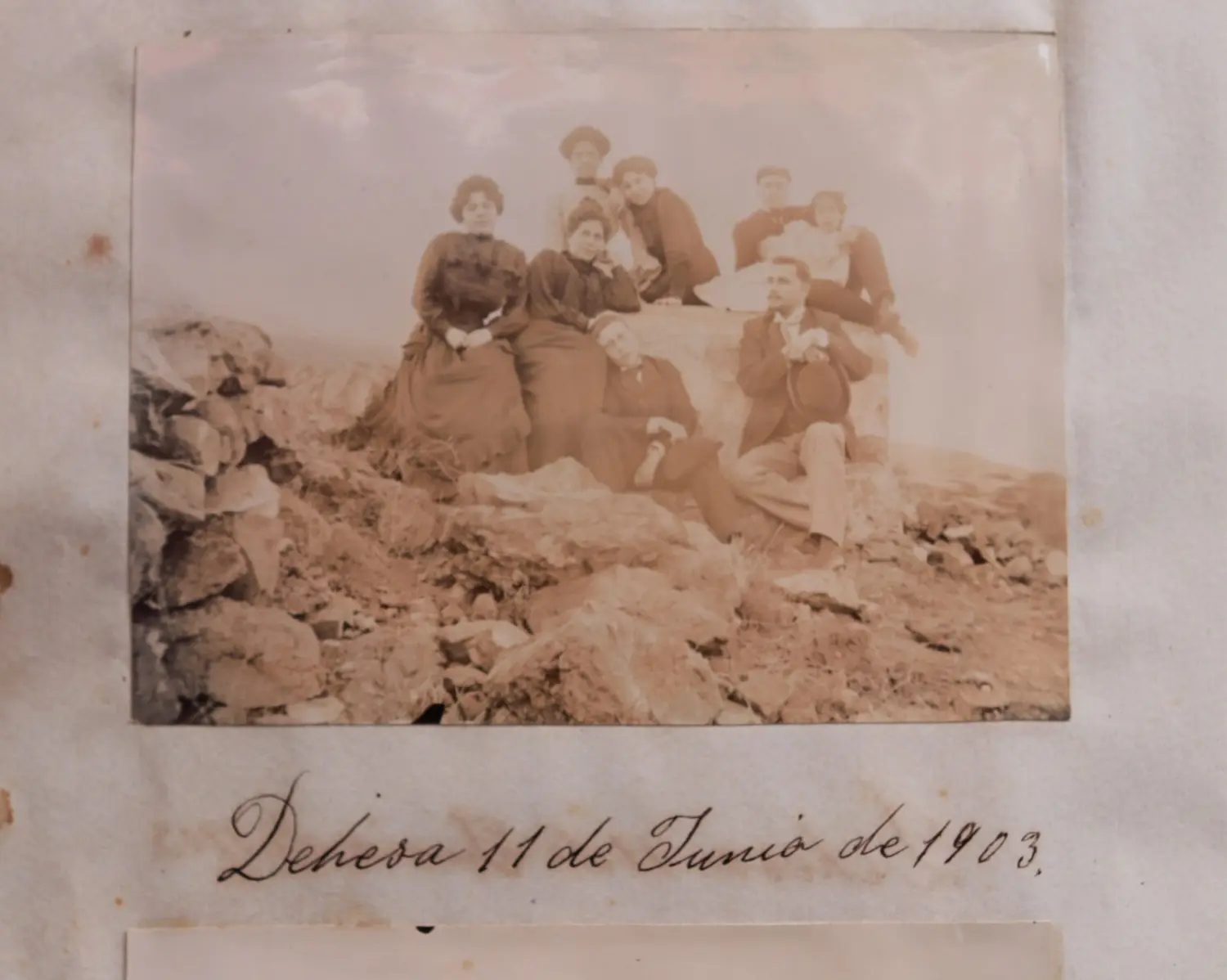 Grupo de personas en La Dehesa