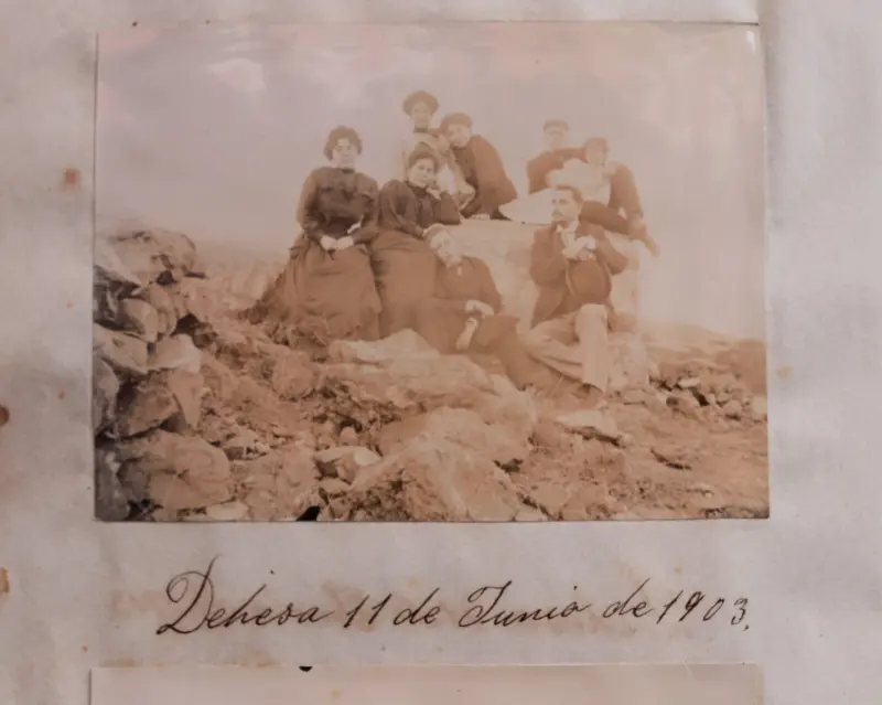 Grupo de personas en La Dehesa